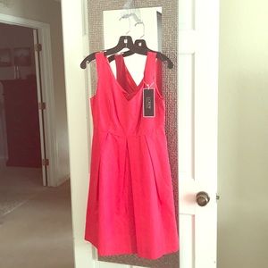 NWT J.Crew Kami dress Classic Faille Coral Sunset